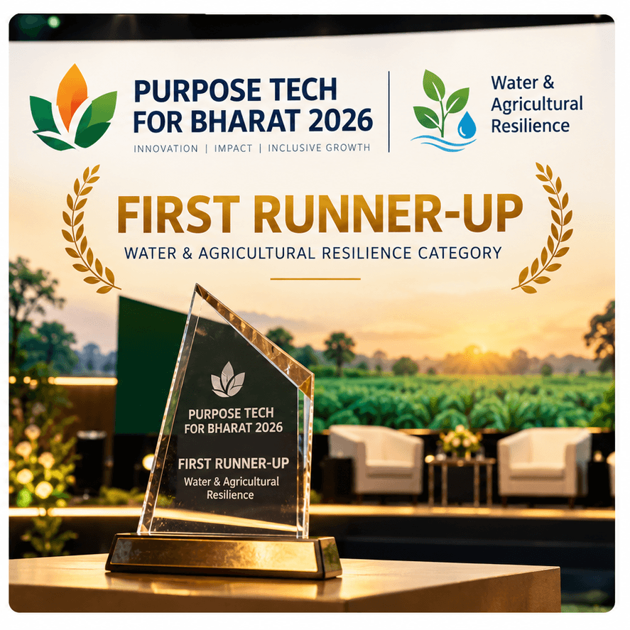 WeatherCast Solutions Secures First Runner-Up at Purpose Tech for Bharat 2026